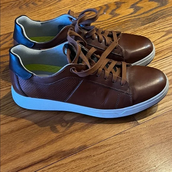 Florsheim Brown Leather Men's Sneakers - Picture 3 of 3